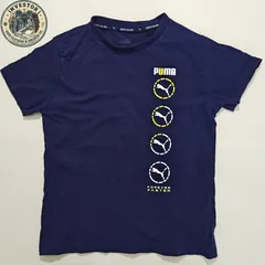 プーマ Tシャツ 140 ネイビー 速乾 ドライ キッズ PUMA 紺のサムネイル