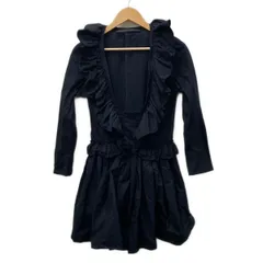 ERMANNO SCERVINO(エルマノシェルビーノ) コート サイズ38 M レディース ダークネイビー フリル/春・秋物のサムネイル