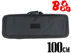 【B品】[Z1264]MILITARY-BASE(ミリタリーベース)100cm シンプル ソフトガンケース/BK[おまとめ値引き対応]のサムネイル