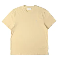 【新品】AMI Alexandre Mattiussi アミアレクサンドルマテュッシ Tシャツ クリームバニラ サイズ:XXL | ハートロゴ刺繍 クルーネック Tシャツ | トップス カットソー 半袖【メンズ】のサムネイル