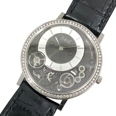 ピアジェ PIAGET アルティプラノ GOA39111 ブラック K18WG/レザーベルト メンズ 腕時計のサムネイル