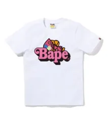 A BATHING APE シャーク マイルロ Tシャツ 白 xs