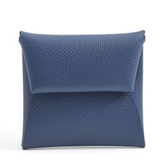 HERMES エルメス バスティア コインケース 小銭入れ ネイビー 新品未