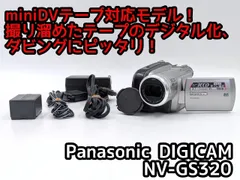 miniDVのダビングに！ Panasonicビデオカメラ NV-GS320   7日間保証付きのサムネイル