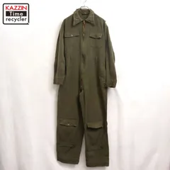 40s USA製 vintage U.S.AIR FORCE SUMMER FLYING フライトスーツ つなぎ メンズ Mサイズ相当のサムネイル
