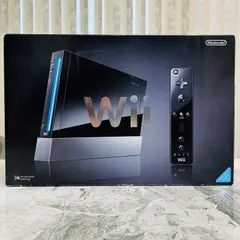 【完動品】Wii 本体　箱付き　ブラック