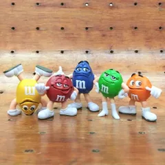 【m&m's】 PVC ミニ フィギュア 5体セット / エムアンドエムズ アメリカン雑貨のサムネイル