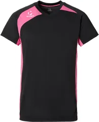 ムーブスポーツ MOVESPORT バレーボール  半袖バレーシャツ  SV6SHT02U BKWH ブラック×ホワイト