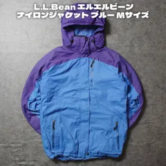 L.L.Bean エルエルビーン ナイロンジャケット マウンテンパーカー ブルー Mサイズ