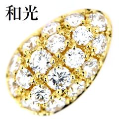 数回着用】銀座和光 WAKO ダイヤモンドネックレス 0.15ct.K18WG - メルカリ