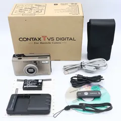 【美品・動作確認済み】CONTAX Tvs DIGITAL コンタックス　デジタルカメラ　#260209_CL020676のサムネイル