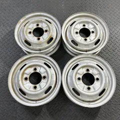 希少！ 三菱 ミニキャブ U15T 4WD PCD114.3 純正スチールホイール 12×3.5J+約38 4本 旧三菱【1507W】のサムネイル