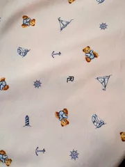 ラルフローレン　ニット生地　薄ピンク　ブランケット　おくるみ