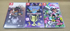 H26042303 ニンテンドースイッチ　ゲームソフト　3枚まとめ売り