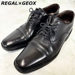 REGAL GEOX 】W471ストレートチップ 25cm 黒 本革 ビジネス - メルカリ