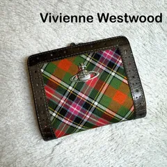 Vivienne Westwood ヴィヴィアンウエストウッド 二つ折り財布 がま口 レザー