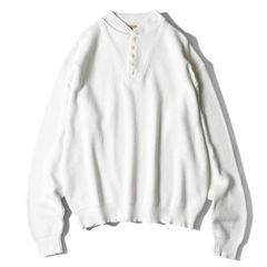 80s 90s USA製 LLBean ニット 霜降り オートミール - メルカリ
