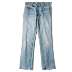 ヒゲ 80s USA製 Levis 509 0214 デニム パンツ W32 L33 / 80年代 アメリカ製 リーバイス ビンテージ ジーンズ ジーパン スリム