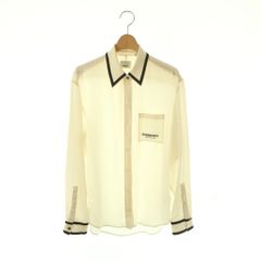バーバリー ロンドン シャツ ブラウス 長袖 シルク ホースフェリー IT38 バーバリー ロンドン BURBERRY LONDON シャツ ブラウス 長袖 シルク