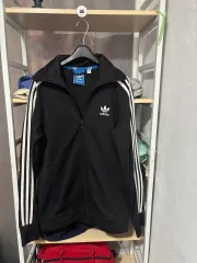 アディダス 3本線 ブラック トラックジャージ