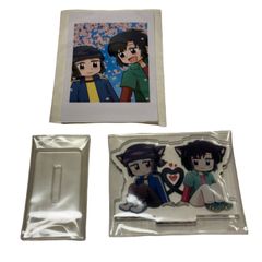 이나즈마 일레븐 엔도 모리 카즈마루 이치로타 아크릴 스탠드 폴라로이드 세트 고양이 쌍둥이 [TE14]
