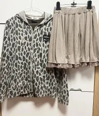 ディズニー フーディー ジップアップ + スカート セット ヴィンテージ コーデ ソワール kiru キル