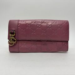 レア美品✨グッチ◇インターロッキングチャームフラップ長財布