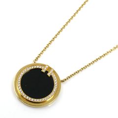 直営店購入 ワンオーナーBVLGARI オニキス ペンダントトップ k18 