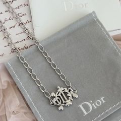 保存袋付き】【極美品】クリスチャンディオール ネックレス エンブレム