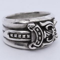 CHROME HEARTS クロムハーツ ダガーリングダイヤモンド17号シルバー