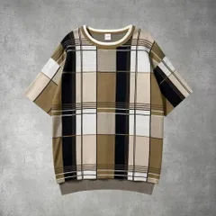Paul Smith ポールスミス リネン コットン チェック 半袖 セーター PS-1-4