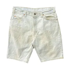 古着 USA製 90S 93年 LEVI'S リーバイス ヴィンテージ 550 デニムショーツ ハーフパンツ W33 アイスブルー CE0369