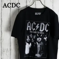 AC/DC エーシーディーシー バンドTシャツ ハイウェイトゥヘル　アルバムジャケットTシャツ　バンT　M　黒のサムネイル