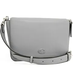COACH ショルダーバッグ レザー グレー CJ843