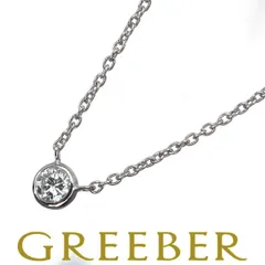 ヴァンドーム ネックレス ダイヤ ダイヤモンド 一粒 Pt950/Pt850 #191229