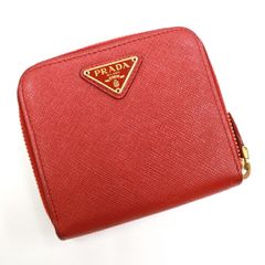 通販では人気ブランドを豊富に品揃え ✨極美品✨PRADA サフィアーノ 三
