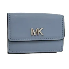 MICHAEL KORS 三つ折り財布 レザー ブルー