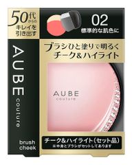 新品未使用】 AUBE couture チーク＆ハイライト 02 - メルカリ