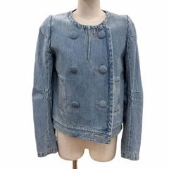 【ドンドン見直し】美品▼Christian Dior クリスチャンディオール 21AW 054S01AM303 ウール カシミヤ バックロゴ Vネック ニット グレー 38 イタリア製 正規品 レディース Christian Dior - 【ドンドン見直し】美品▽Christian Dior