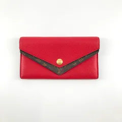 LOUIS VUITTON（ルイ・ヴィトン） ポルトフォイユ ドゥブルV M68313 長財布 レッド