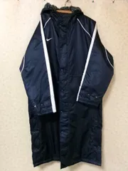 105063 Nike　ナイキ　メンズ　裏ボアベンチコート　紺・白　サイズL