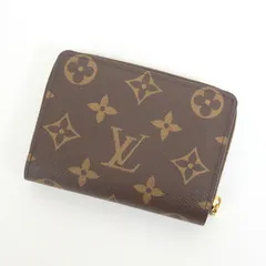 LOUIS VUITTON ポルトフォイユルー 財布 モノグラムリバース ブラウン M81461