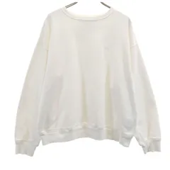 THE NORTH FACE ノースフェイス パープルレーベル 長袖 スウェット トレーナー WS ホワイト NT6903N アウトドア レディース 古着