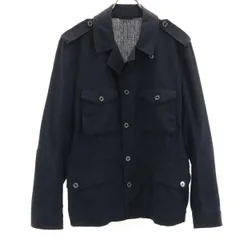 MACKINTOSH PHILOSOPHY マッキントッシュフィロソフィー リネンブレンド フィールドジャケット 40 ネイビー メンズ 古着のサムネイル
