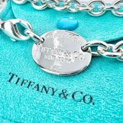 極美品 ティファニー リターン トゥ オーバル タグ ネックレス チョーカー TIFFANY&CO. SV 925