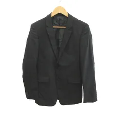 タケオキクチ スーツ テーラードジャケット フォーマル ウール 2 黒 ブラック ノッチドラペル 長袖 /AY ■ECC003