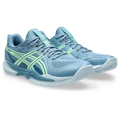 アシックス asics POWERBREAK FF バレーボール、バスケットボール、ハンド シューズ (1071a101-401)、(401)SABABLUE/
