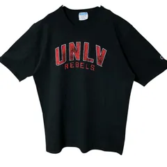 CHM Champion UNLV REBELS Tシャツ ブラック XL カレッジロゴ 半袖 プリントT ストリート カジュアル メンズ レディース ユニセックス 古着