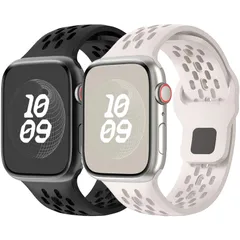 【特価商品】【2枚入り】 スポーツバンド コンパチブル アップルウォッチ バンド 46mm 42mm 45mm 44mm 41mm 40mm 49mm 38mm メンズ レディース、シリコン スポーツ コンパチブル apple watch バンド 11 10