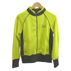 ジースターロウ G-Star RAW トラックジャケット 上着 S 黄 イエロー 茶 ブラウン 長袖 スタンドカラー ラグランスリーブ /NP ■ECE004